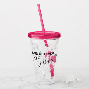 Personalized Maid of Honour Cup