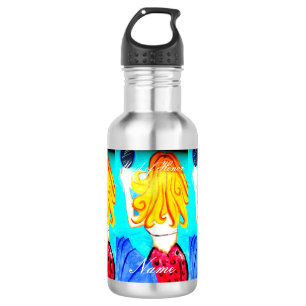 Personalized maid of honour mermaid 532 ml water bottle