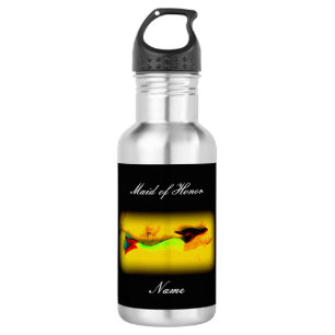 Personalized maid of honour mermaid  532 ml water bottle