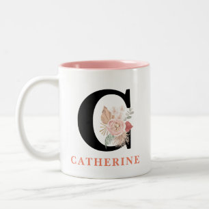 Personalized Maid of Honour Two-Tone Coffee Mug