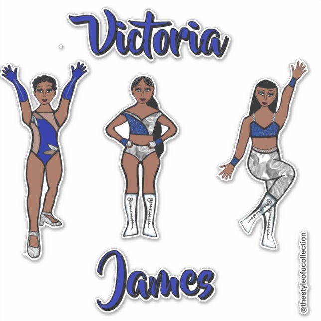Personalized Majorette Silver Blue Twist #1 (Front)