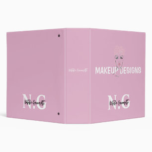 Personalized Makeup Artist Business Binder