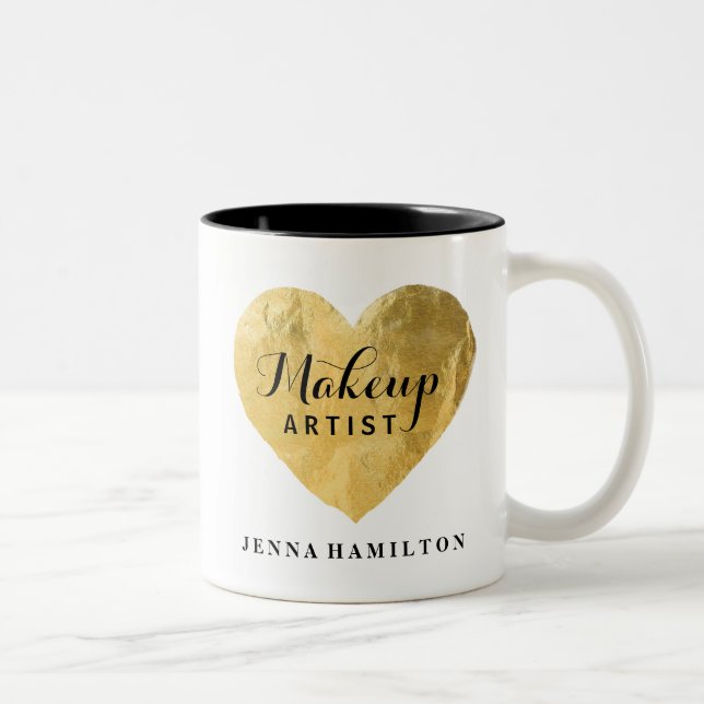 Personalized Makeup Artist Coffee Mug (Right)