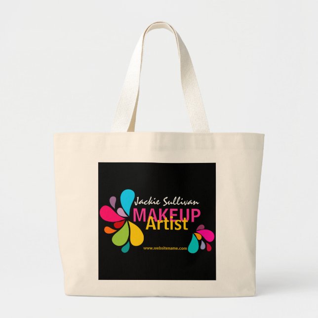 Personalized Makeup Artist Tote (Front)