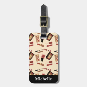 Personalized Makeup Cosmetics Pattern Cosmetology  Luggage Tag