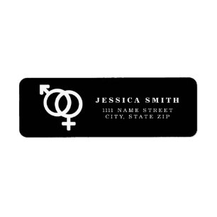 Personalized Male and Female symbols