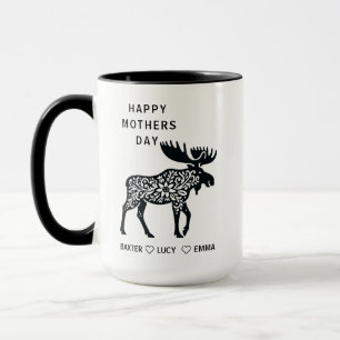 Personalized Mama Moose Mug Mother’s Day