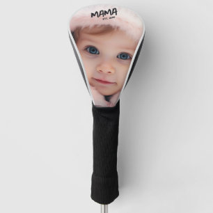 Personalized Mama Photo Mom Golf Head Cover