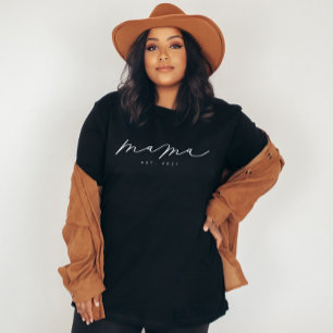 Personalized Mama T-Shirt