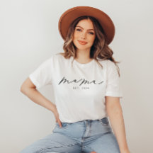 Personalized Mama T-Shirt
