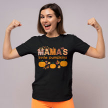 Personalized Mama's Little Pumpkins Cute Fall Mom