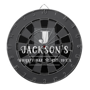Personalized Man Cave Custom Bar Name Dartboard
