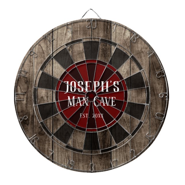 Personalized Man Cave Dartboard (Front)