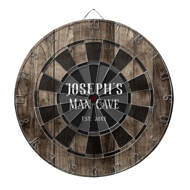 Personalized Man Cave Dartboard (Front)