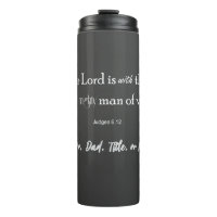 Personalized Man of Valour Bible Verse