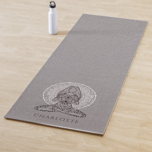 Personalized Mandala Lotus Pose Double Sided Yoga Mat