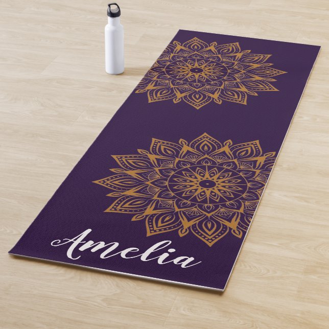personalized mandala  yoga mat (In Situ)