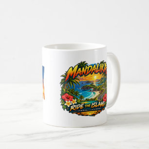 Personalized Mandalika Ride The Island Coffee Mug