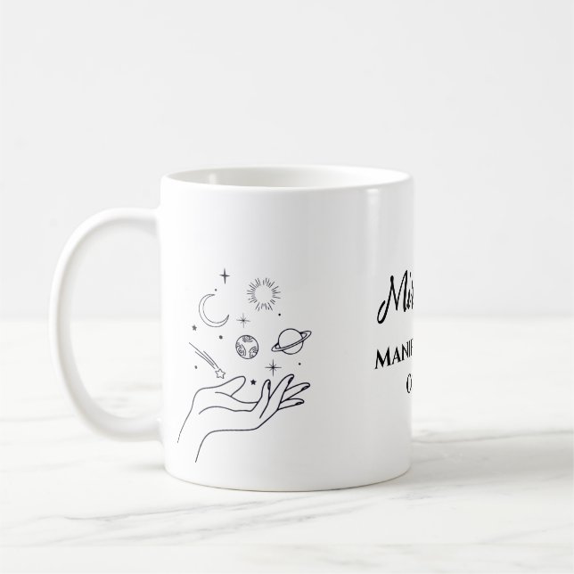 Personalized Manifestation Coffee Mug (Left)