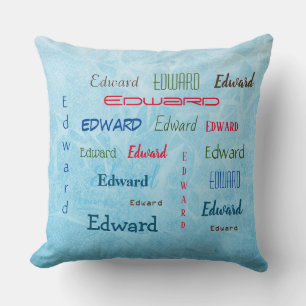 Personalized Many Name Custom  Throw Pillow