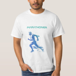 Personalized Marathon Runner Gift T-Shirt