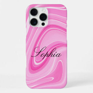 Personalized Marbel iPhone 16 Pro Max Case 