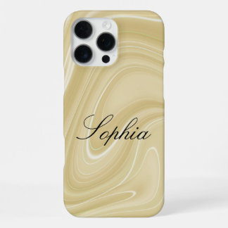Personalized Marbel iPhone 16 Pro Max Case 