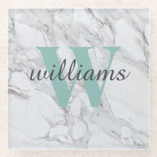 Personalized Marble Housewarming Gift Coasters