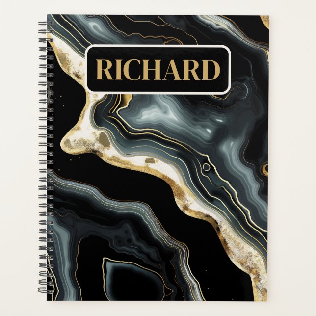 Personalized Marble  Planner (Front)