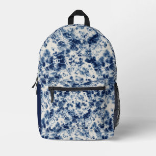 Personalized Marble Tie Dye Backpack