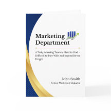 Personalized Marketing Department Promotion Quote