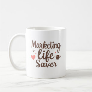 Personalized Marketing Life Saver Coffee Mug