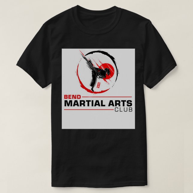 Personalized Martial Arts and Self Defense T-Shirt (Design Front)
