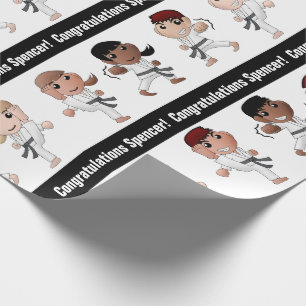 Personalized Martial Arts Multi-Occasion Wrapping Paper