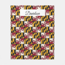 Personalized Maryland Flag