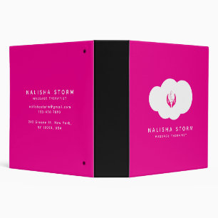 Personalized Massage Therapist Office Docs Binder