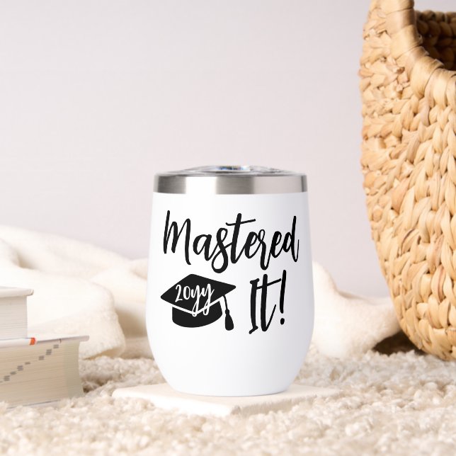 Personalized Masters Degree Graduation Mastered It (Living Room (Rotated))