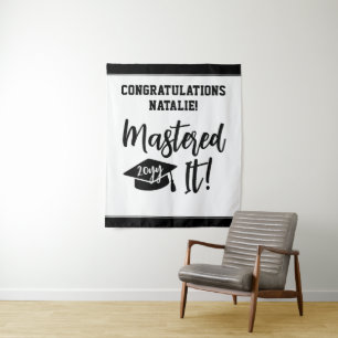 Personalized Masters Degree Graduation Mastered It Tapestry