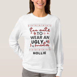 Personalized Matching Family Christmas Holidays T-Shirt