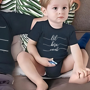 Personalized Matching little Brother Baby Bodysuit