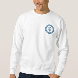 Personalized MD Doctor of Medicine Graduation Sweatshirt