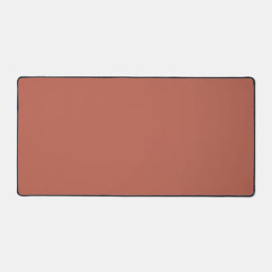 Personalized Mecca Orange Desk Mat for Home or