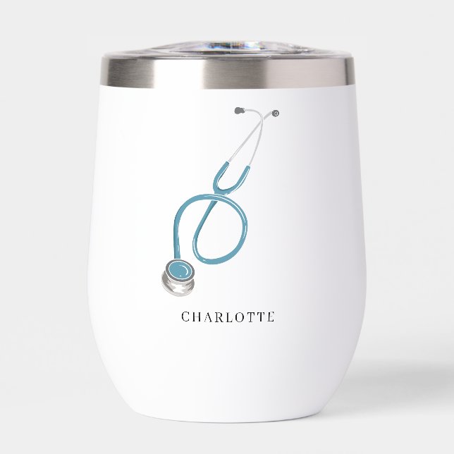 Personalized Medical Assistant Stethoscope Name (Front)