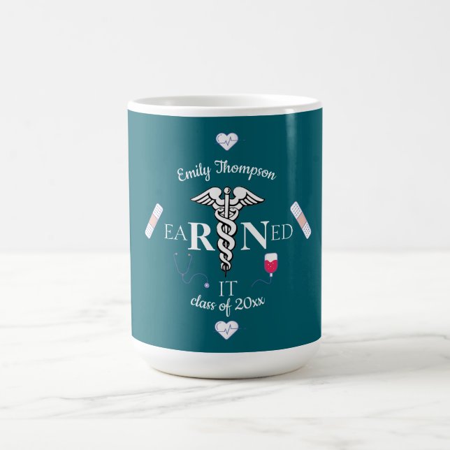  Personalized Medical Graduate  Coffee Mug (Center)