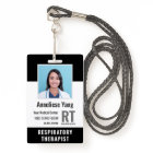 Personalized Medical Hospital Employee Photo ID