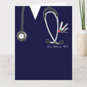 Personalized Medical School Graduation  Card