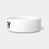Personalized medium sized Pet Bowl