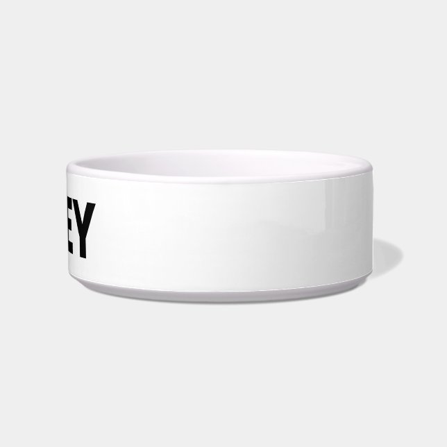 Personalized medium sized Pet Bowl (Right)