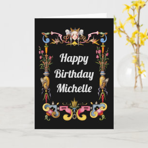 Personalized Medusa Birthday Card