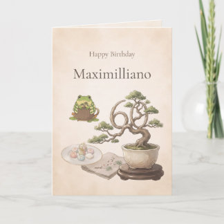 Personalized Meet Zochi 60th Birthday Card